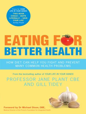 cover image of Eating for Better Health